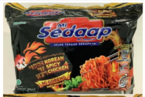 Mie Sedaap Korean Spicy Chicken Instant Noodles