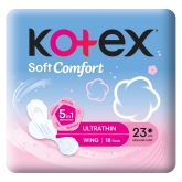 Kotex Soft Comfort Ultra Thin Day 23cm 18s