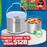 FREE 4.5 L THERMAL COOKER with $128 worth of Nestle Products [11 - 30 July 2022]