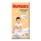 Huggies Airsoft Tape Diaper XL 44s