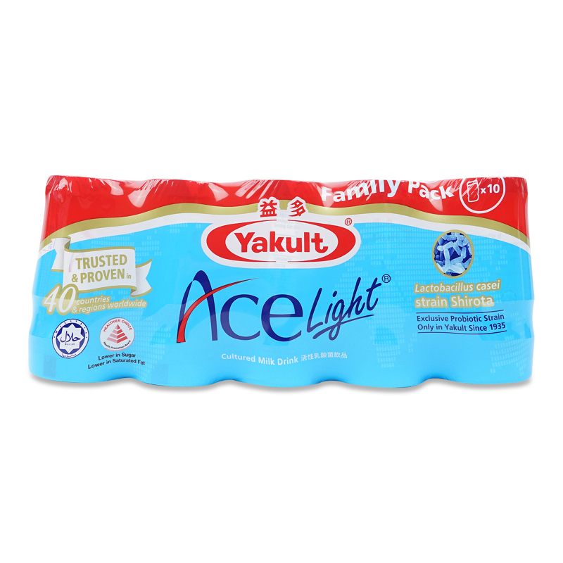 Yakult Ace Light Family Pack 10sx80ml Giant Singapore