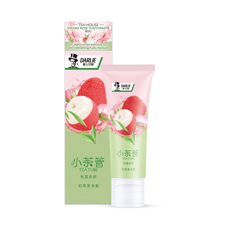 pink darlie rose toothpaste