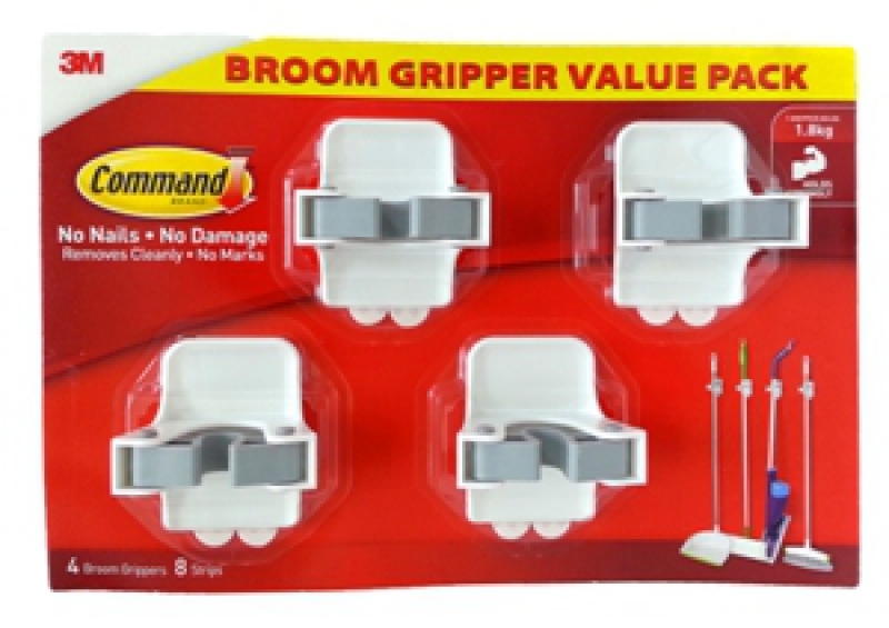 3M Broom Gripper 4s 17007BGVP Giant Singapore