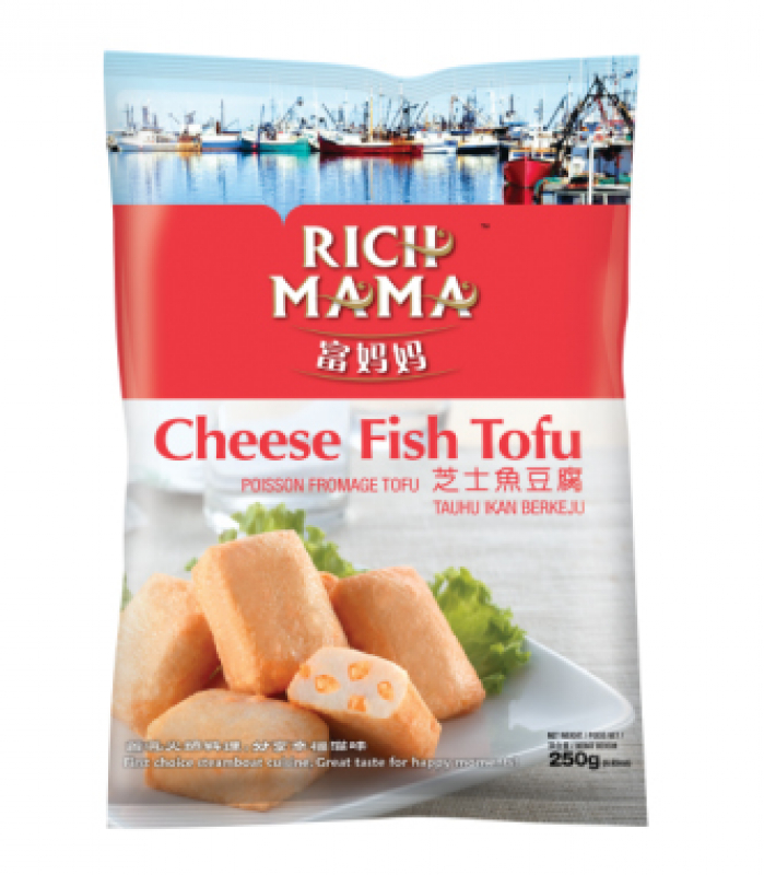 RICH MAMA Cheese Fish Tofu 250g Giant Singapore